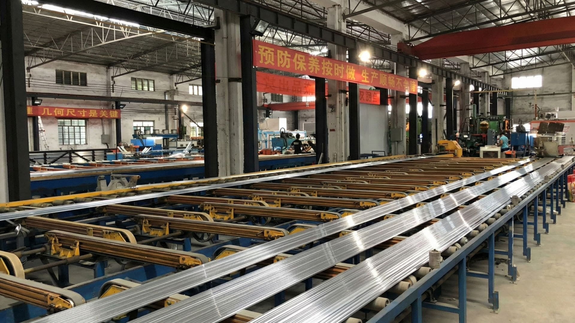 Tile trim production and profile processing