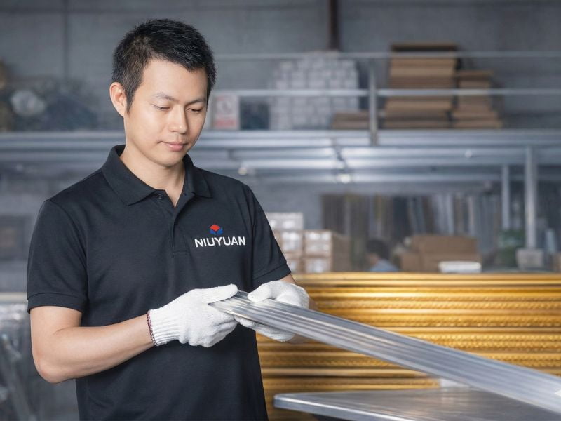 Tile trim surface finish and color reference review