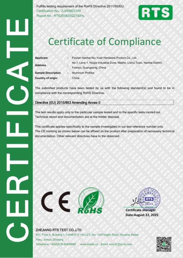 CE Certificate