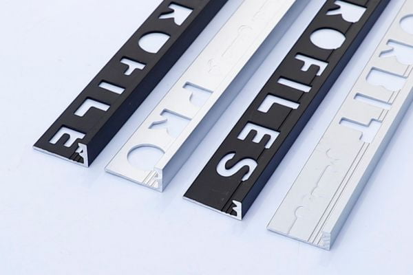 Custom tile trim profile shape development