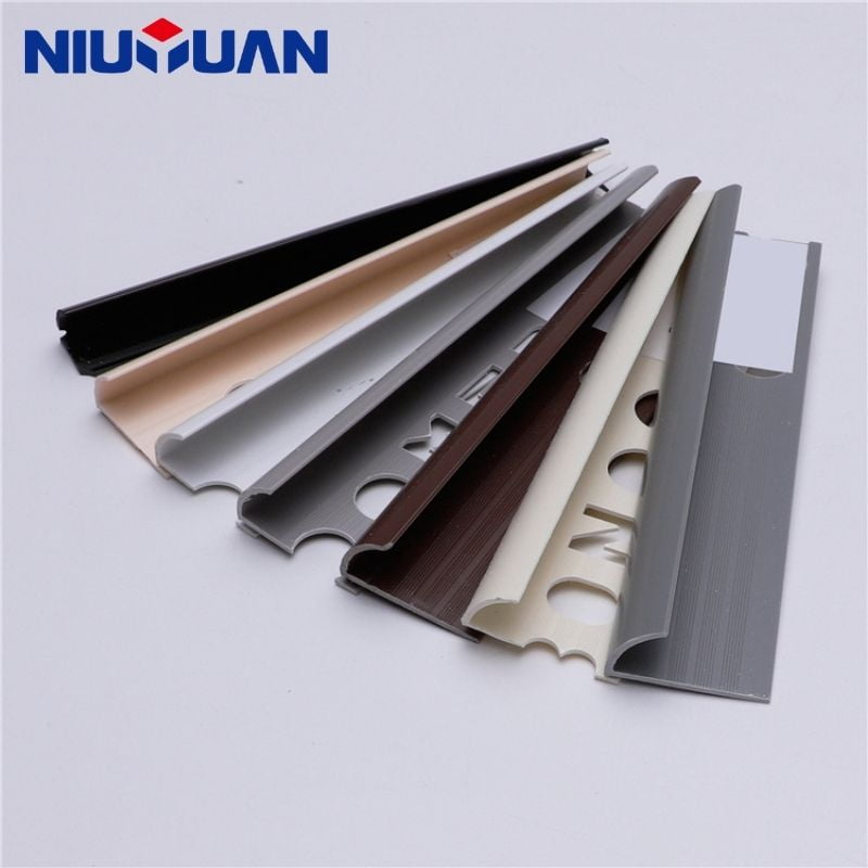 PVC round edge tile trim profiles