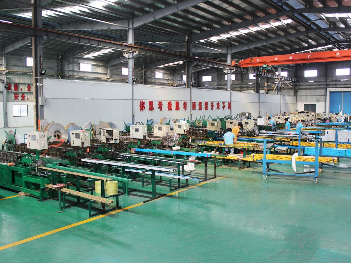 Tile trim Stainless Steel Roll Forming Process