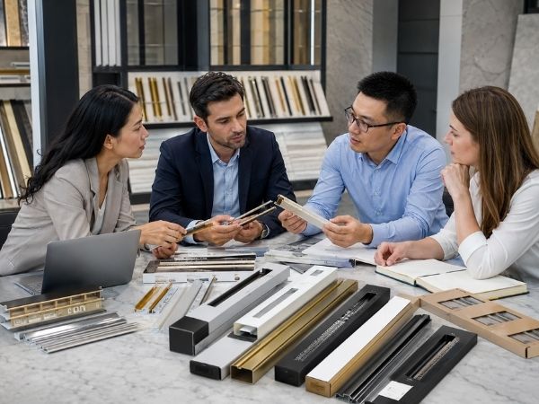 OEM tile trim order preparation and shipment support