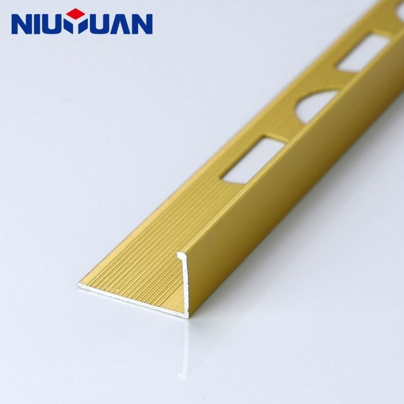 matt gold tile trim product