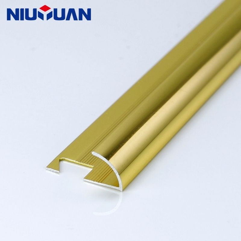 polished gold tile trim product
